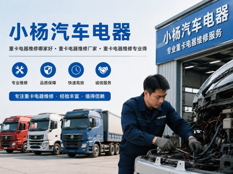 青冈县为重卡运输提供电器维修方案